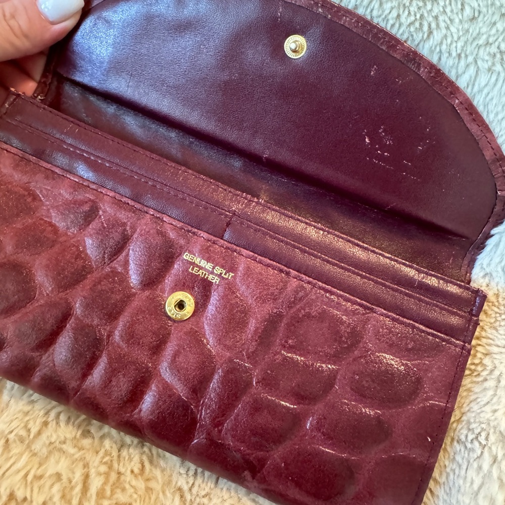 Leather wallet - Picture 2 of 8